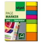 Marcapáginas Sigel HN616 flexible azul verde naranja amarillo 280 uds.