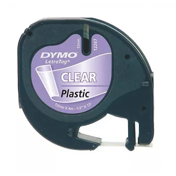 DYMO 12mm LetraTAG cinta de plástico cinta de rotulación