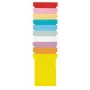 Nobo Tarjetas T tamaño 4 azul (100), tarjeta T, azul, estándar, 100 unidades, 123 mm, 20 mm