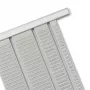 Nobo Kit de planificador de oficina T-Card 24 ranuras, blanco, 480 mm, 480 mm, 1,97 kg, 497 mm, 37 mm