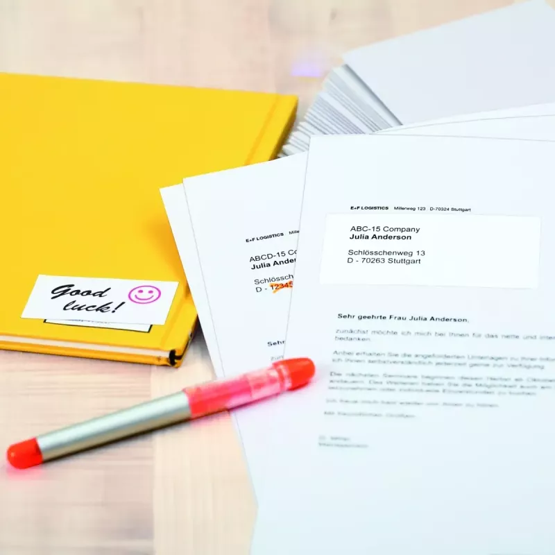 Etiquetas autoadhesivas HERMA A4 97x42,3 mm 300 uds.