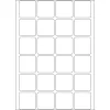 Etiquetas multiusos HERMA 24x24 mm blanca papel mate 768 uds.