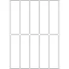 Etiquetas multiusos HERMA 20x75 mm blanca papel mate escritura a mano