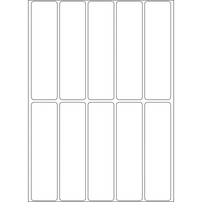 Etiquetas multiusos HERMA 20x75 mm blanca papel mate escritura a mano