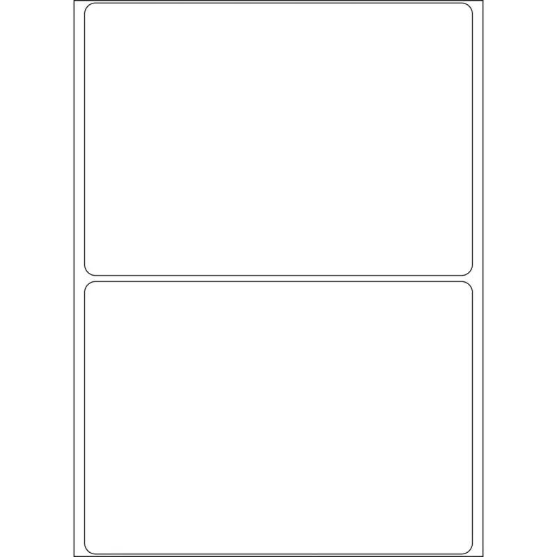 Etiquetas multiusos HERMA 74x105 mm blanca papel mate 64 uds.