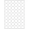 Etiquetas multiusos HERMA 1728 uds. redondas blanca papel