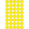 Etiquetas multiusos HERMA 1280 uds. redondas amarillas 19 mm