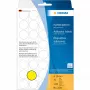 Etiquetas multiusos HERMA 1280 uds. redondas amarillas 19 mm