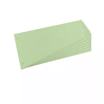 Separador Herlitz 10838225 cartón verde 100 uds.