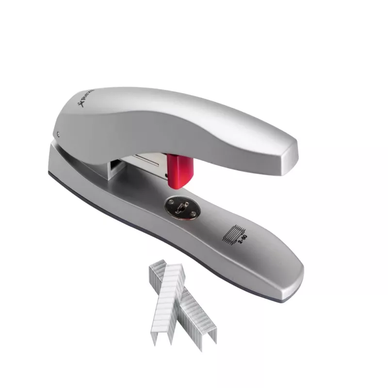 Rexel Odyssey 2100048 grapadora de alto rendimiento, 60 hojas, 30 % menos esfuerzo, plateada