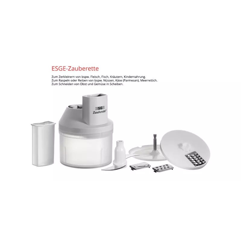 ESGE ESG 6500 batidora de mano gris, transparente, blanco