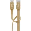 Cable de red Goobay 95886 marrón claro 3 m Cat6 U/UTP