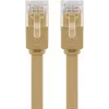 Cable de red Goobay 95886 marrón claro 3 m Cat6 U/UTP