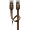 Cable de red Goobay 95890 marrón 1 m Cat6 U/UTP