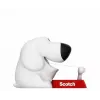 Dispensador de cinta 3M Scotch C31 negro rojo blanco Dog-810