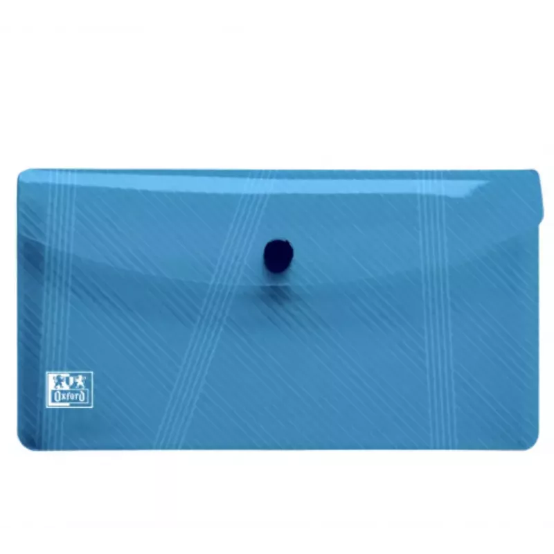 Carpeta de sobres Oxford 400031413 polipropileno (PP) azul verde gris rosa lila transparente DL