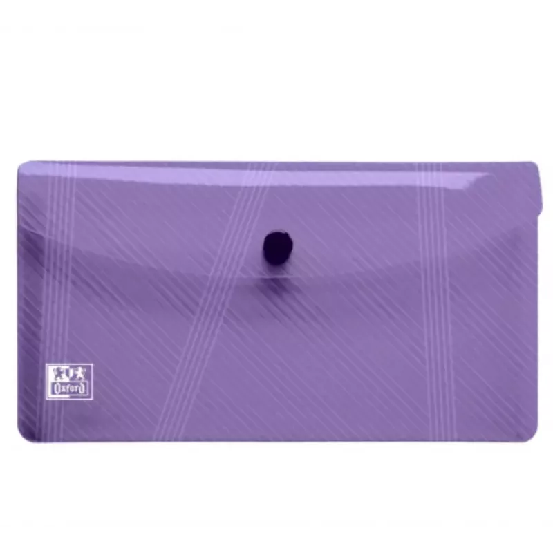 Carpeta de sobres Oxford 400031413 polipropileno (PP) azul verde gris rosa lila transparente DL
