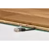 Cable de parcheo plano Goobay CAT 6A U/UTP negro 5 m