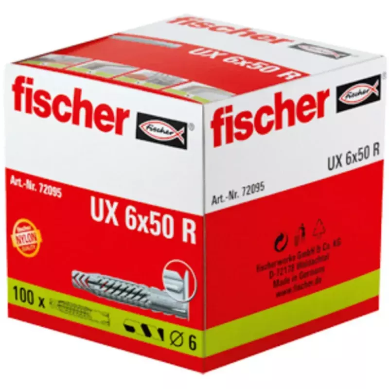 Taco de pared Fischer 72095
