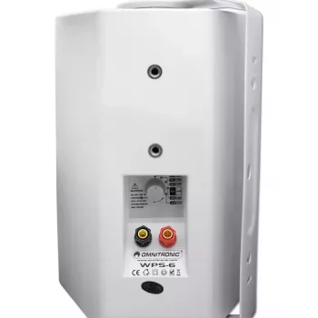 Altavoz de 2 vías Omnitronic 80710533 blanco con cable 40 W