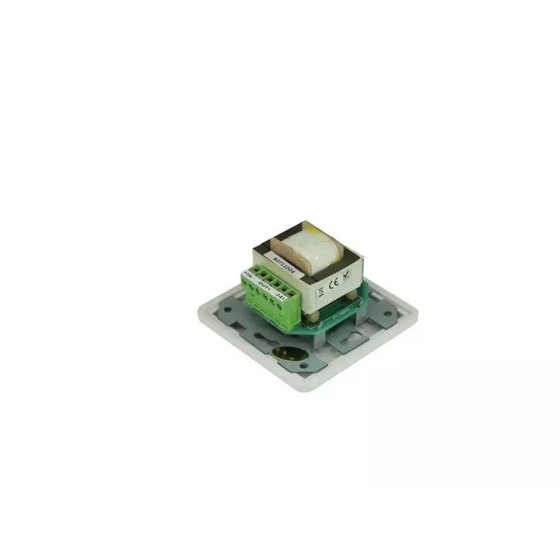 Regulador de volumen giratorio Omnitronic 80711004 30 W montaje en pared blanco