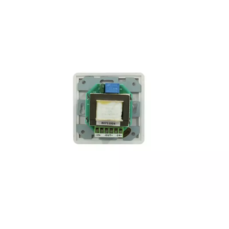 Regulador de volumen giratorio Omnitronic 80711004 30 W montaje en pared blanco