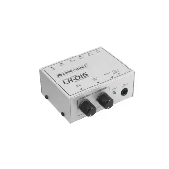 Mezclador Omnitronic LH-015 2 canales 20 - 20000 Hz gris