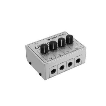 Mezclador Omnitronic LH-010 4 canales 20-20000 Hz plateado