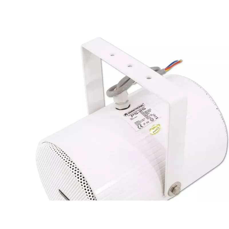 Altavoz Omnitronic 80710370 blanco con cable 10 W