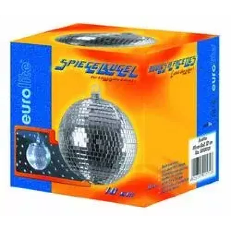 Bola de espejos 10 cm Eurolite multicolor
