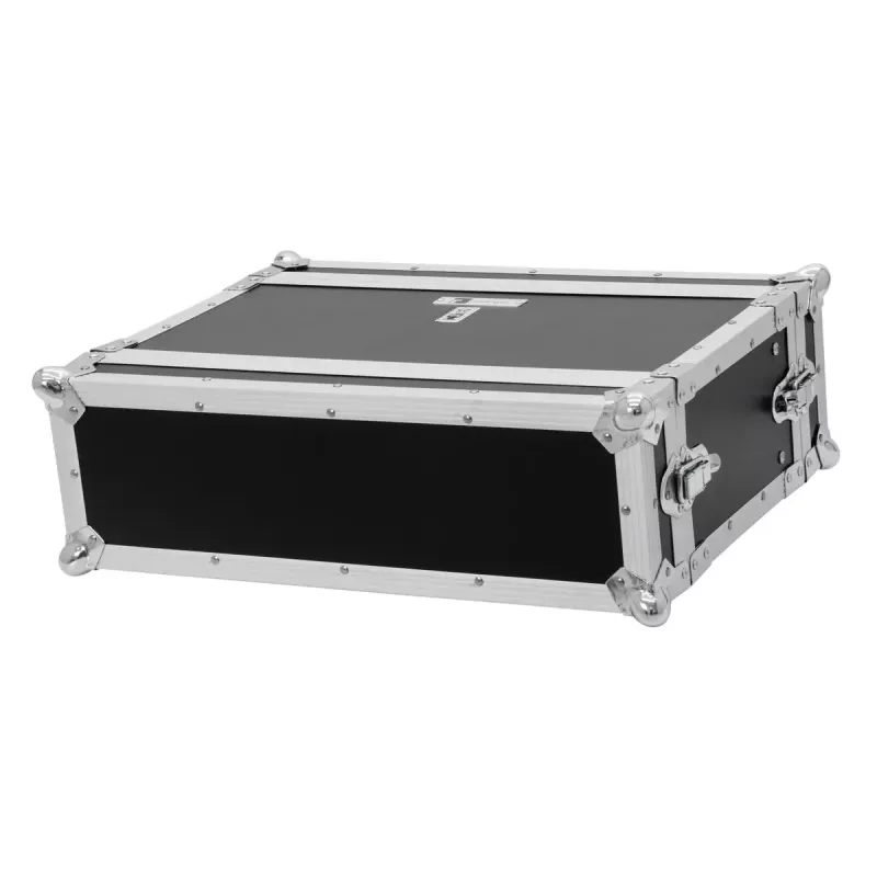 Maletín rígido Roadinger 30107192 aluminio negro plata 525x400x180mm