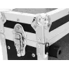 Flightcase Roadinger 30107202 contrachapado negro plata 5,8 kg