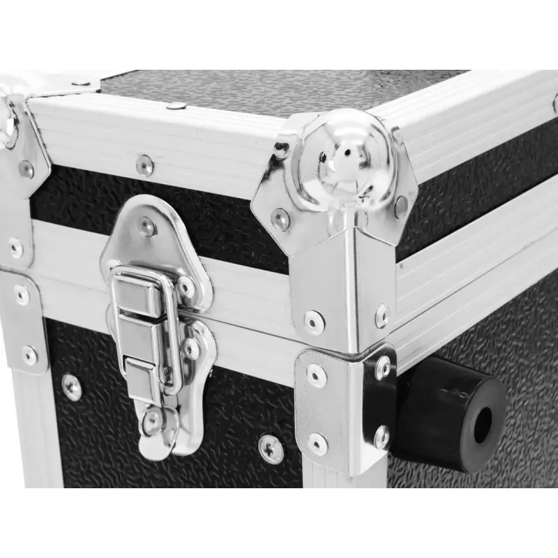 Flightcase Roadinger 30107202 contrachapado negro plata 5,8 kg