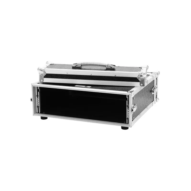 Flightcase Roadinger 30107202 contrachapado negro plata 5,8 kg