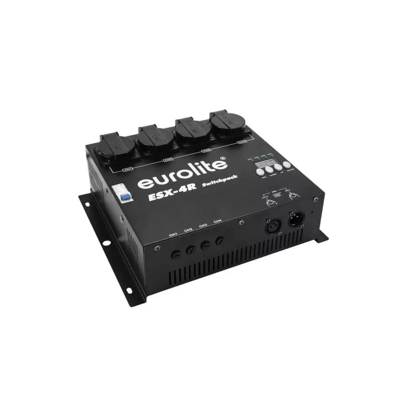 Controlador de iluminación escénica Eurolite 70064224 4 canales