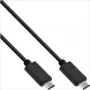 InLine Cable USB 3.1 Type-C, 2 m USB 3.2 Gen 2 (3.1 Gen 2) USB C negro