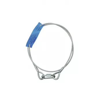 EUROLITE cable de seguridad AG-15, 4x1000 mm, hasta 15 kg