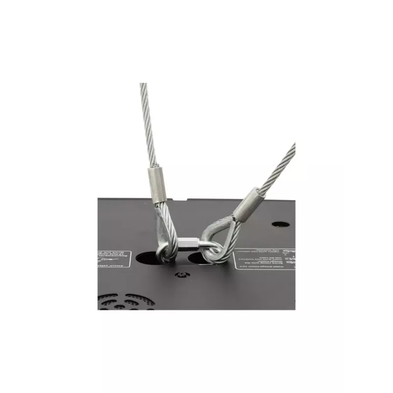 EUROLITE cable de seguridad AG-35FB, 6x1000 mm, hasta 35 kg