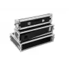 Maleta rígida Roadinger 30126020 aluminio negro plateado 535x510x140mm