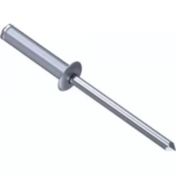 Remache ciego GESIPA 1433471 aluminio acero gris 6,5 mm 3 mm 10 mm