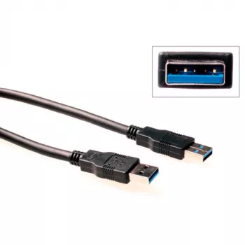 USB 3.0 A macho – USB A macho 5,00 m ACT SB3005