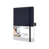 Cuaderno Sigel CO309 A5 194 hojas negro