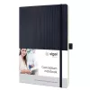 Cuaderno Sigel CO308 A4 194 hojas negro