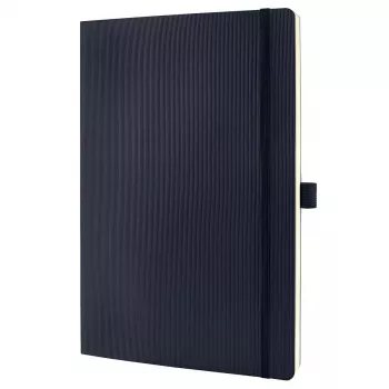 Cuaderno Sigel CO308 A4 194 hojas negro