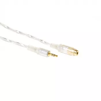 ACT Cable de conexión de audio de alta calidad de 5 metros 1x conector jack de 3,5 mm macho – 1x conector jack estéreo de 3,5 mm hembra