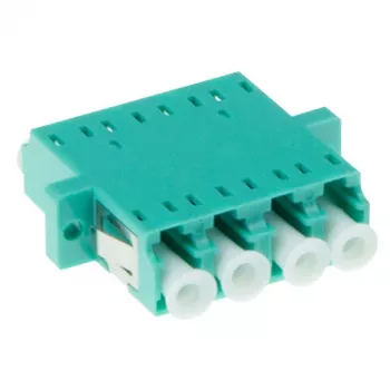 Adaptador de fibra óptica LC Quad ACT EA9008 OM3