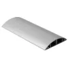 ACT Canaleta redonda de PVC 50 mm, Gris, PVC, V-0, 50 mm