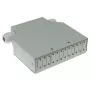 ACT FA2043 caja de fibra óptica, marfil, 130 x 130 x 45,3 mm