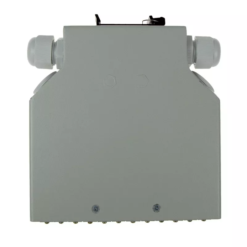 ACT FA2043 caja de fibra óptica, marfil, 130 x 130 x 45,3 mm