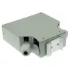 ACT FA2043 caja de fibra óptica, marfil, 130 x 130 x 45,3 mm